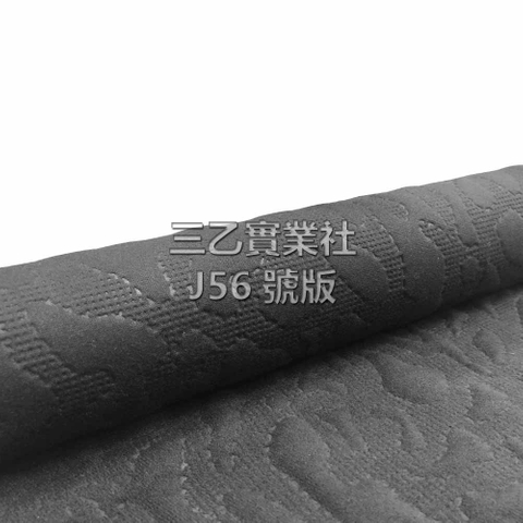 布料熱壓紋舖棉加工